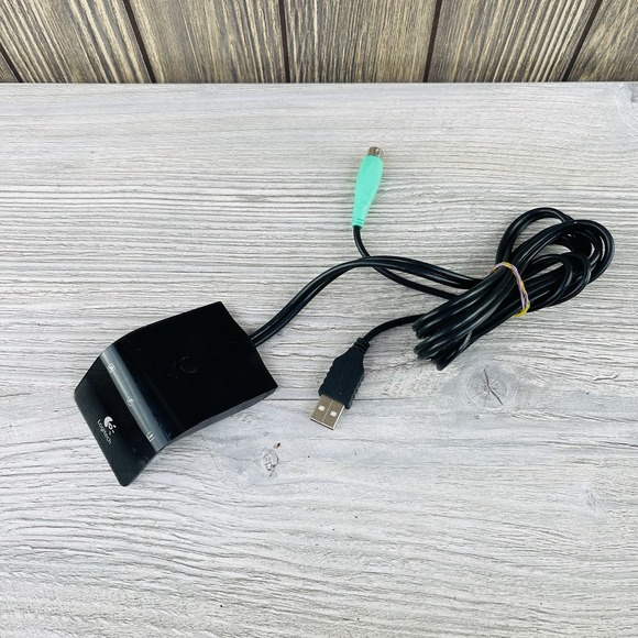 LOGITECH USB Receiver Keyboard & Mouse C-BT44 Wired Desktop EX-100 Dongle Only - Picture 6 of 13
